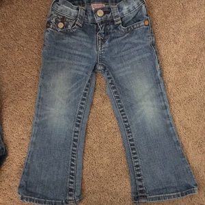 Toddler girls true religion jeans